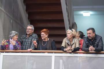 El Cabildo homenajea a varios teldenses en su brindis navideño (Foto TA)